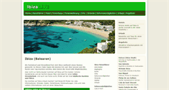 Desktop Screenshot of ibizalive.de